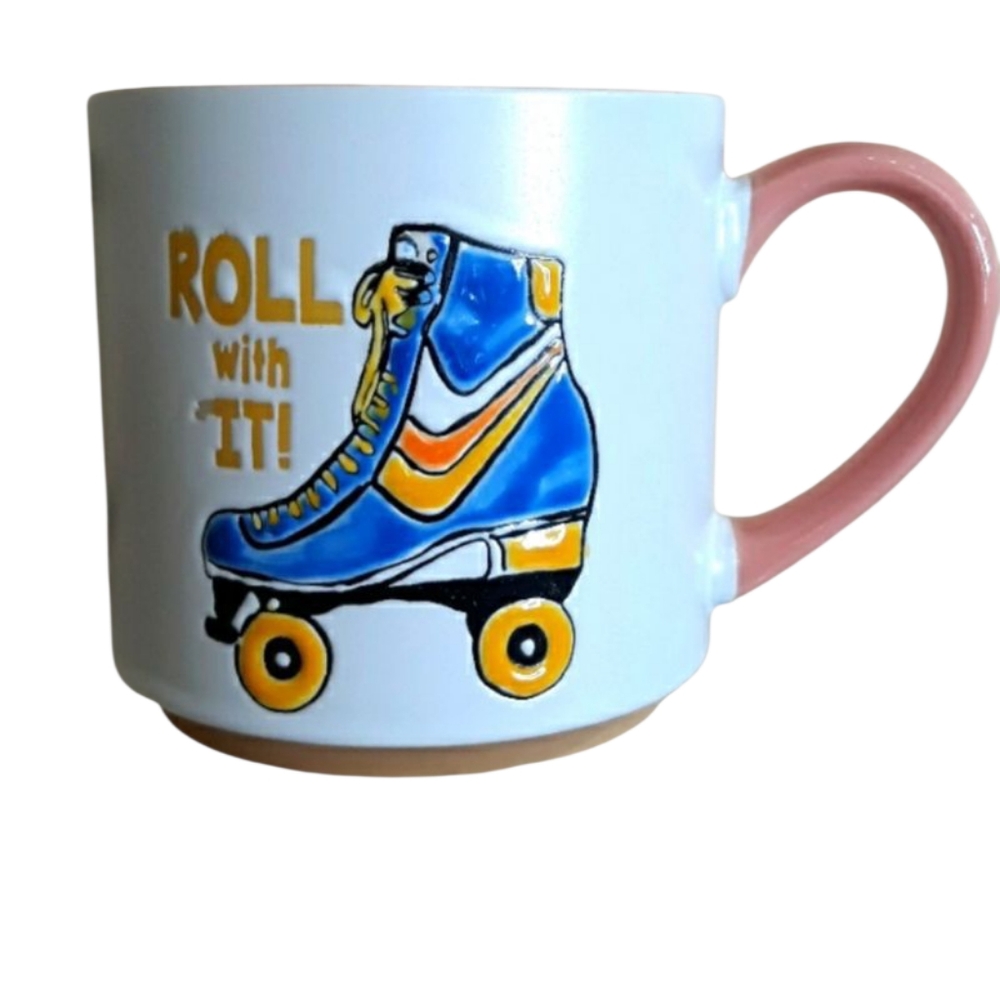 Roller Derby Retro Skater Mug 🛼🛼